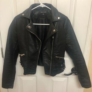 NWOT leather biker jacket